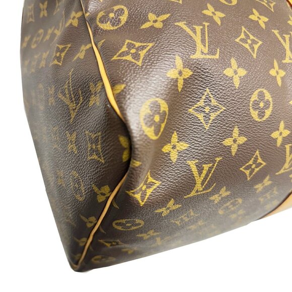 LOUIS VUITTON Brown Monogram Keepall 50 Boston Bag - Picture 6 of 16
